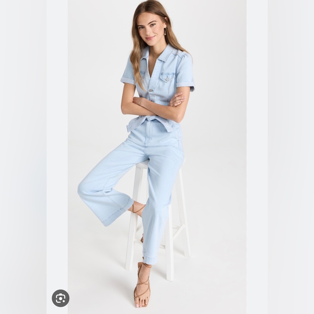 Paige Women’s Anessa Puff Sleeve Jumpsuit in Kokomo (BRAND NEW WITH TAGS)